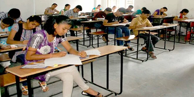 Inter practical exams held smoothly on third day