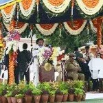 Kiran delivers last I-day speech as CM of united AP