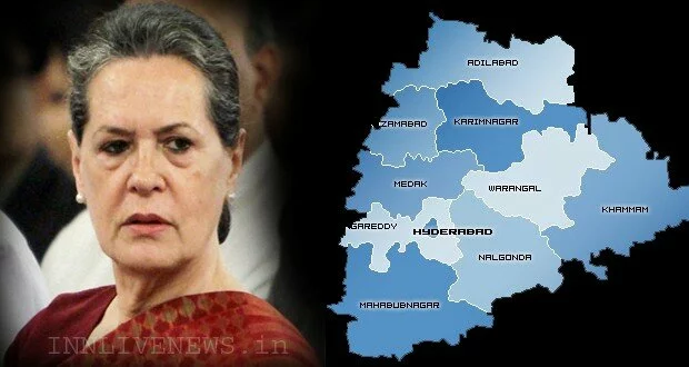 T-Congress thanks Sonia for Telangana State