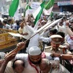 DJS activists held for protest against Babri Masjid demolition