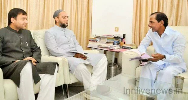 MIM non-committal on joining TRS Govt