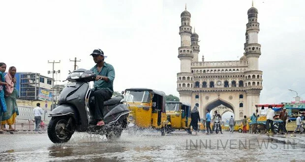 Rains disrupt normal life in Hyderabad