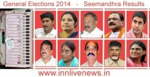 Seemandhra Lok Sabha Final Results
