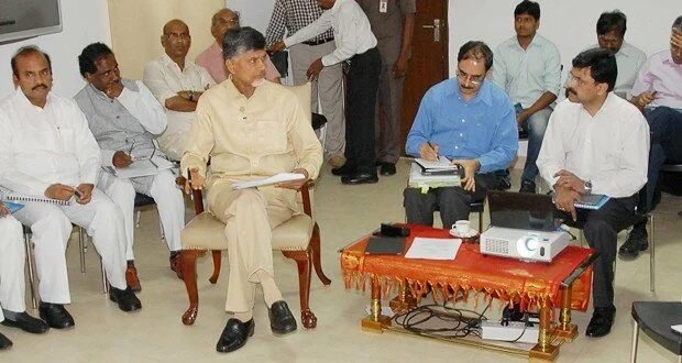 Bring power sector back on track, Naidu to officials