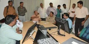 Top officials inspects demo of CCTV Cameras