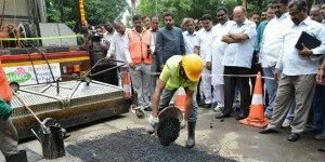New technology to make Hyderabad free from Pot Holes