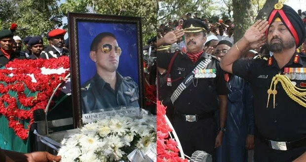 Mortal remains of Major Taher Hussain laid to rest