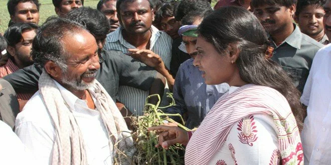 Don’t sell lands, Sharmila to farmers