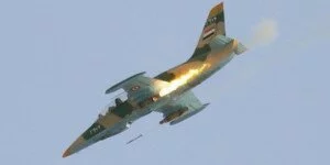 شامی فوج کے فضائی حملے میں 20 افراد ہلاک