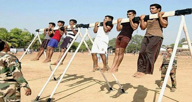 Recruitment of talented boys as sportsmen in the Army