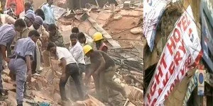 Six killed, many injured in building collapse