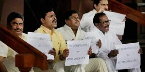 Anti-Telangana protests stall Parliament