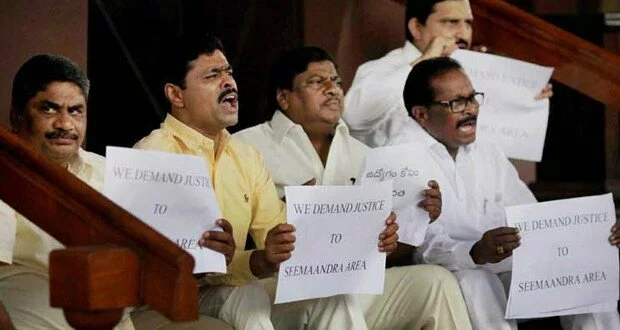 Anti-Telangana protests stall Parliament