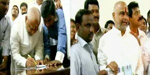 Ex-minister Tammineni joins YSRCP