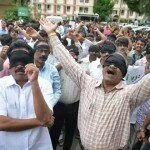 APNGOs begin indefinite strike against Telangana