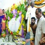 Governor, Naidu participates in Ganesh pooja