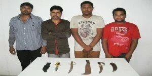 Notorious rowdy sheeter Khaisar & his gang members nabbed, Murder conspiracy foiled