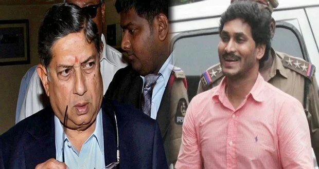 Srinivasan, Jagan appears before CBI Court