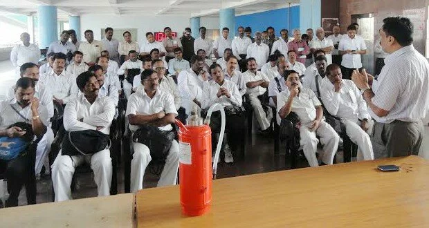 SCR conducts workshop on fire safety