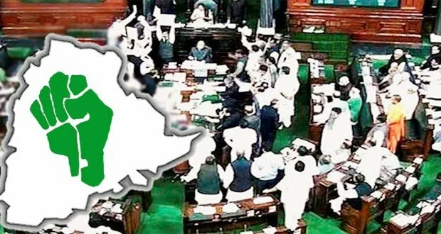 Telangana becomes a reality as Lok Sabha passes T-Bill