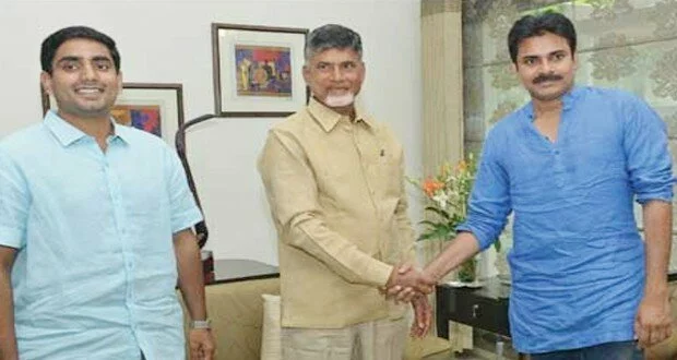 Pawan Kalyan calls on Chandrababu Naidu