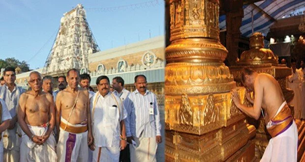 AP, WB Governors prays at Tirumala shrine