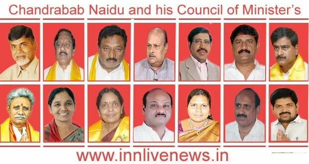 Naidu and Cabinet Minister's