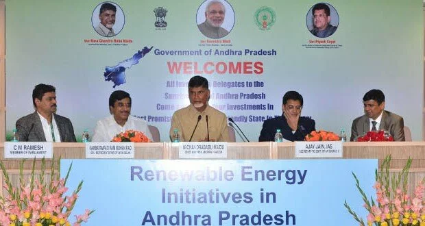AP CM assures speedy clearances for Green Energy projects